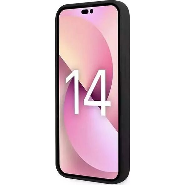 4kom.pl Etui na telefon Tumi Liquid Silicone hardcase do iPhone 14 czarny/black