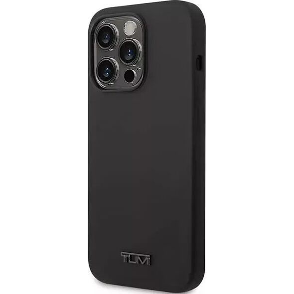 4kom.pl Etui na telefon Tumi Liquid Silicone hardcase do iPhone 14 Pro czarny/black