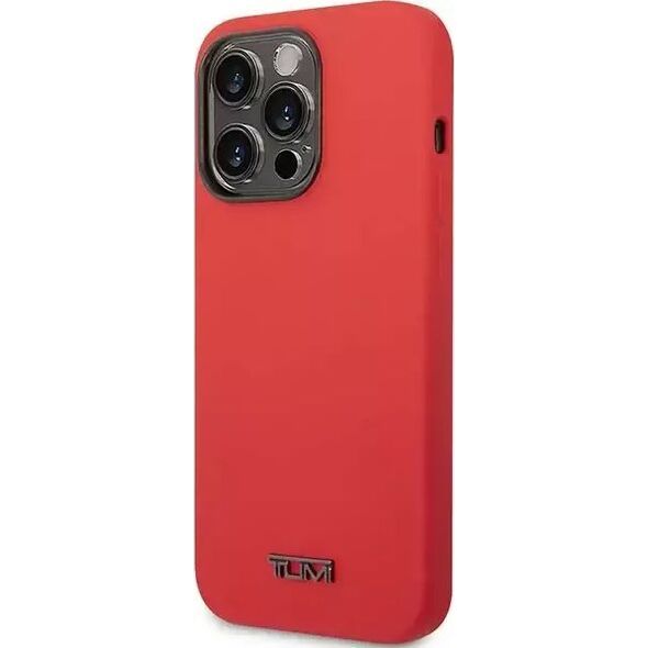4kom.pl Etui na telefon Tumi Liquid Silicone hardcase do iPhone 14 Pro czerwony/red
