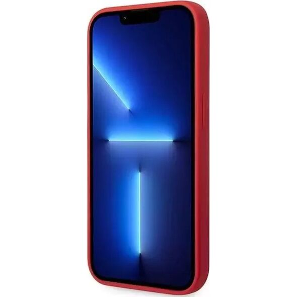4kom.pl Etui na telefon Tumi Liquid Silicone hardcase do iPhone 14 Pro czerwony/red