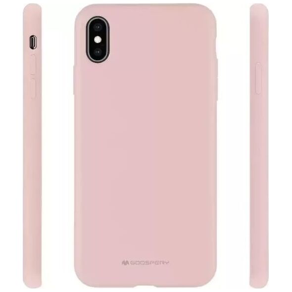 4kom.pl Etui na telefon Mercury Silicone do iPhone 14 Pro Max różowo-piaskowy/pink-sand