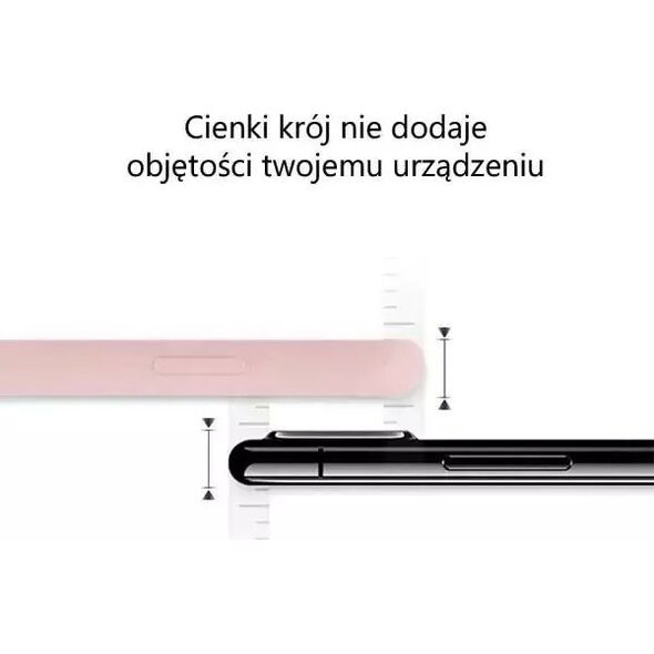 4kom.pl Etui na telefon Mercury Silicone do iPhone 14 Pro Max różowo-piaskowy/pink-sand