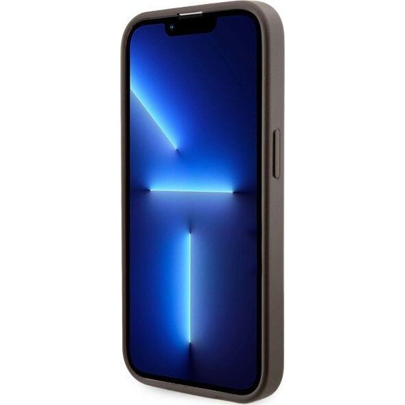 Guess Etui Guess GUHMP14LHGCFSEW Apple iPhone 14 Pro brązowy/brown hard case GCube Stripes MagSafe