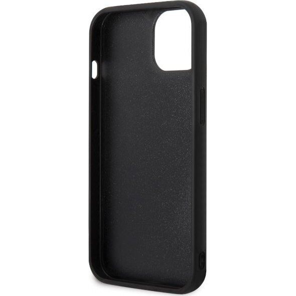 Karl Lagerfeld Etui Karl Lagerfeld KLHCP14M3DRKINK Apple iPhone 14 Plus czarny/black hardcase Rubber Ikonik 3D