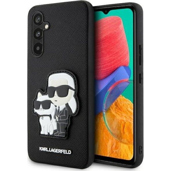 Karl Lagerfeld Etui Karl Lagerfeld KLHCA34SANKCPK Samsung Galaxy A34 5G hardcase czarny/black Saffiano Karl & Choupette