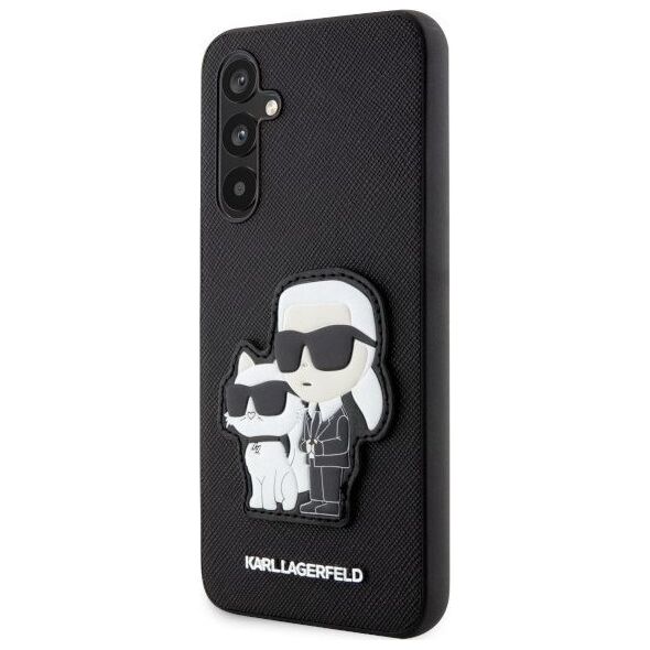 Karl Lagerfeld Etui Karl Lagerfeld KLHCA34SANKCPK Samsung Galaxy A34 5G hardcase czarny/black Saffiano Karl & Choupette