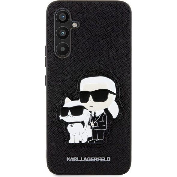 Karl Lagerfeld Etui Karl Lagerfeld KLHCA34SANKCPK Samsung Galaxy A34 5G hardcase czarny/black Saffiano Karl & Choupette