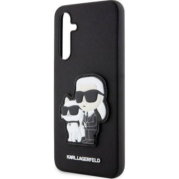 Karl Lagerfeld Etui Karl Lagerfeld KLHCA34SANKCPK Samsung Galaxy A34 5G hardcase czarny/black Saffiano Karl & Choupette