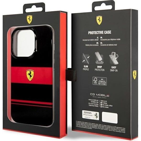 Ferrari Ferrari Combi MagSafe - Etui iPhone 14 Pro (Czarny)