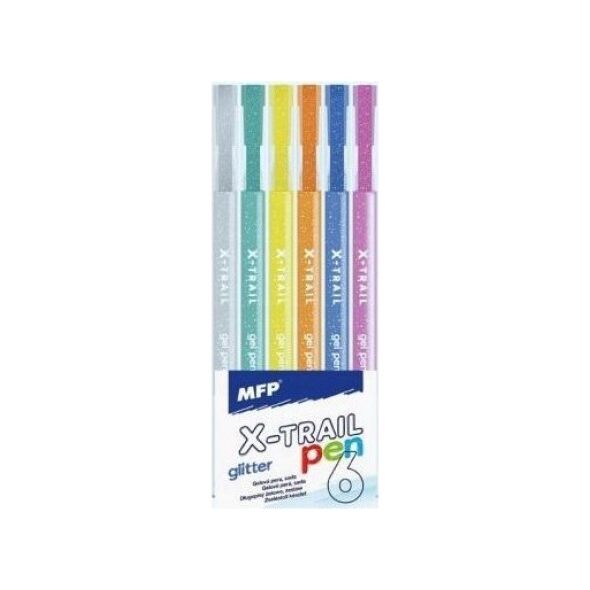 MFP paper długopis żelowy zestaw  BS 6 szt. BROKAT 6001344