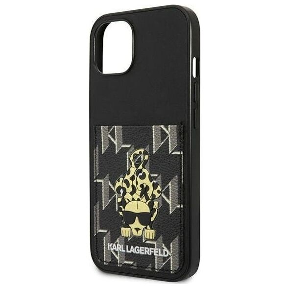 Karl Lagerfeld Karl Lagerfeld KLHCP13MCANCNK iPhone 13 6,1" hardcase czarny/black Karlimals Cardslot