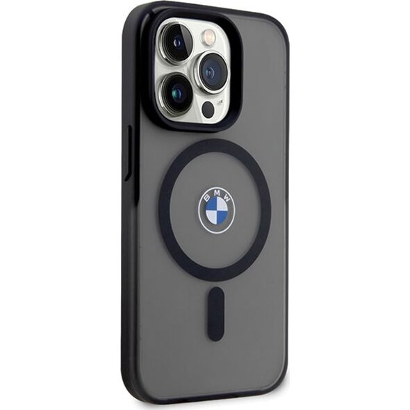 BMW Etui BMW BMHMP14XDSLK Apple iPhone 14 Pro Max czarny/black hardcase Signature MagSafe