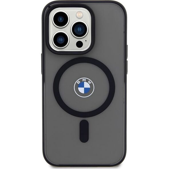 BMW Etui BMW BMHMP14XDSLK Apple iPhone 14 Pro Max czarny/black hardcase Signature MagSafe