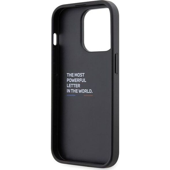 BMW Etui BMW BMHCP14L22GSLK Apple iPhone 14 Pro czarny/black hardcase Grip Hot Stamp