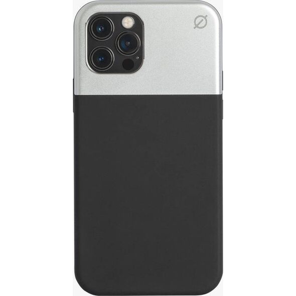 Atom Studios ATOM STUDIOS ETUI SPLIT SILICONE MAGSAFE IPHONE 12 / 12 PRO BLACK CARBON
