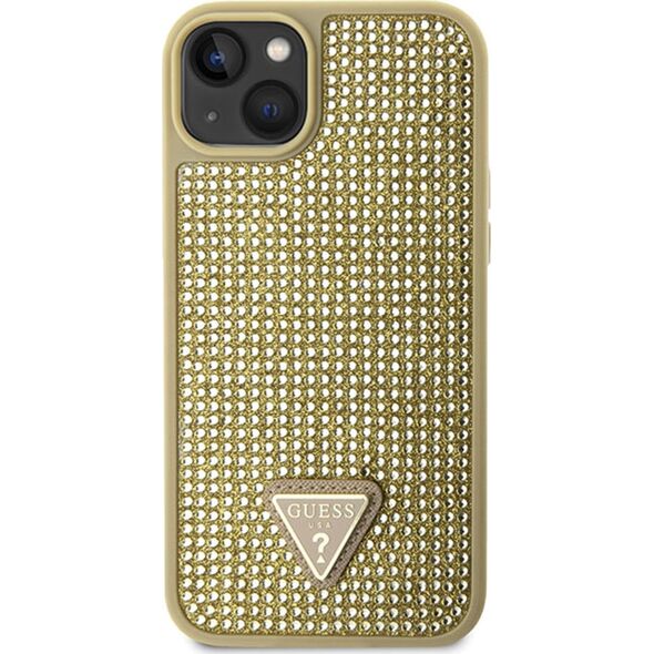 Guess Etui Guess GUHCP14MHDGTPD Apple iPhone 14 Plus złoty/gold hardcase Rhinestone Triangle