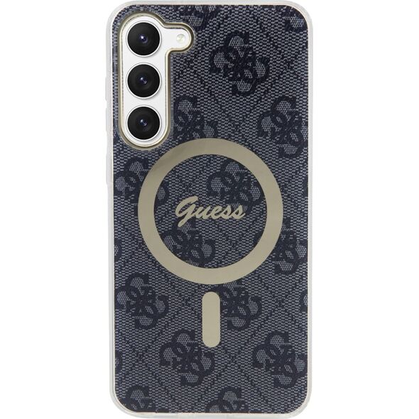 Guess Etui Guess GUHMS23MH4STK Samsung Galaxy S23+ Plus czarny/black hardcase 4G MagSafe