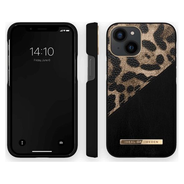 iDeal Of Sweden IDEAL OF SWEDEN IDACAW21-I2154-330 IPHONE 13 MINI CASE MIDNIGHT LEOPARD