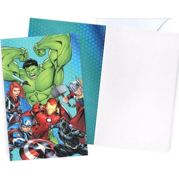 KUKARTKA KARNET DHS  AVENGERS BEZ TEKSTU