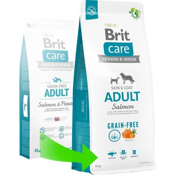 Brit BRIT CARE DOG GRAIN FREE ADULT SALMON - 12KG