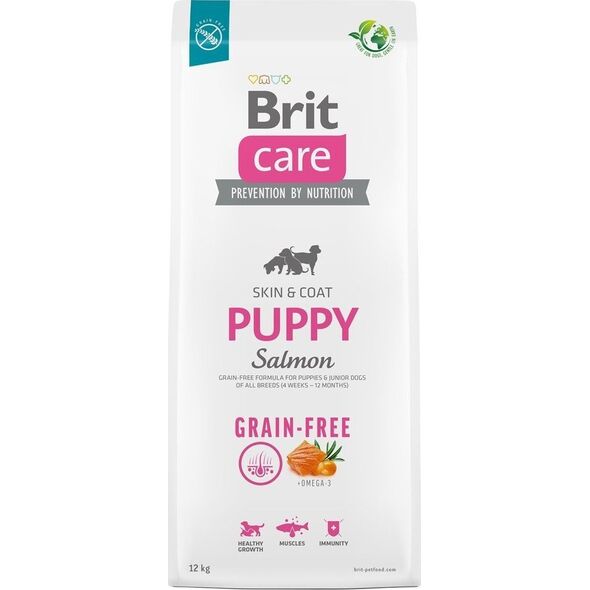 Brit Care Dog Grain-free Puppy Salmon - 12KG