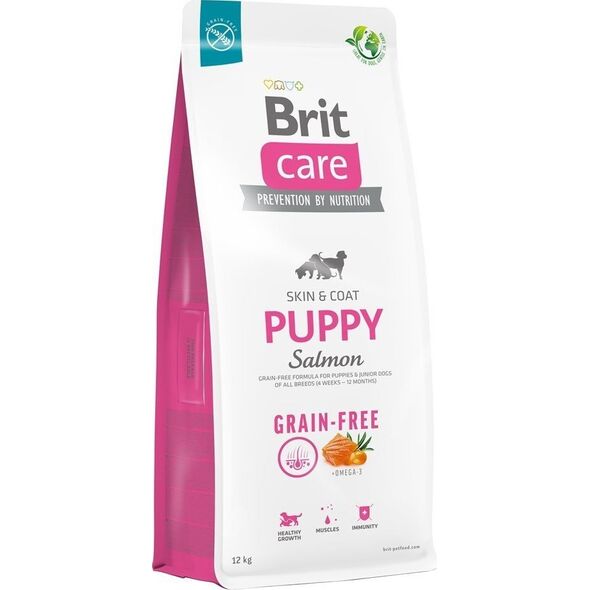 Brit Care Dog Grain-free Puppy Salmon - 12KG
