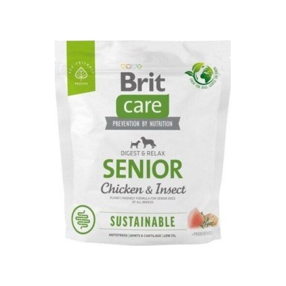 Brit Brit Care Dog Sustainable Senior Chicken Insect 1kg