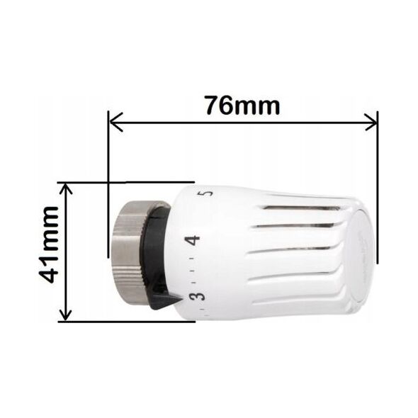 Invena Invena głowica termostatyczna MINI 2 PROV CD-74-015