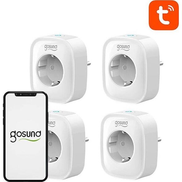 Gosund Inteligentne gniazdko WiFi SP1, 4 szt. Tuya