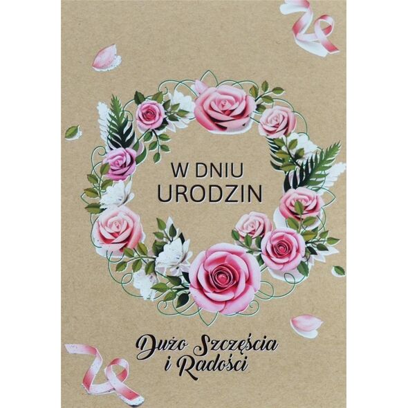 Trend Kartka okolicznościowa Urodziny