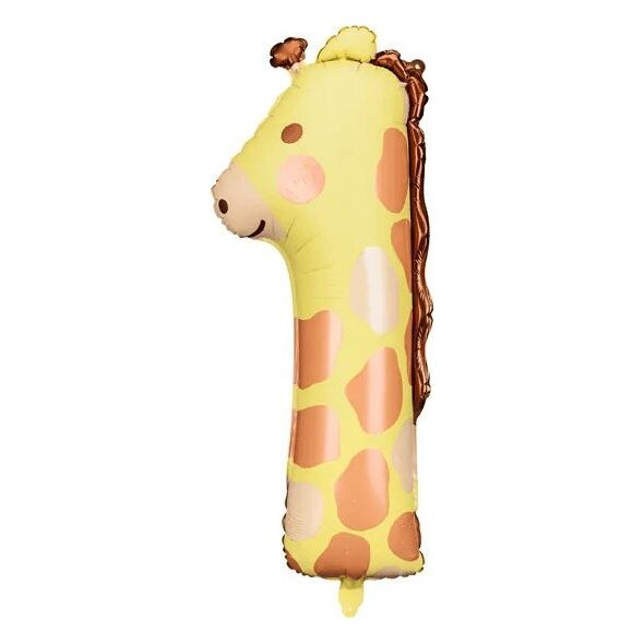 Party Deco Balon foliowy 1 Żyrafa 42x90cm