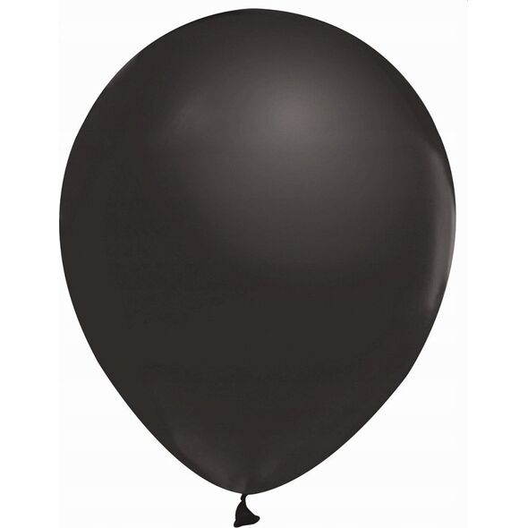 GoDan Balony Beauty&Charm metaliki czarne 12"/10szt CB-1MCZ