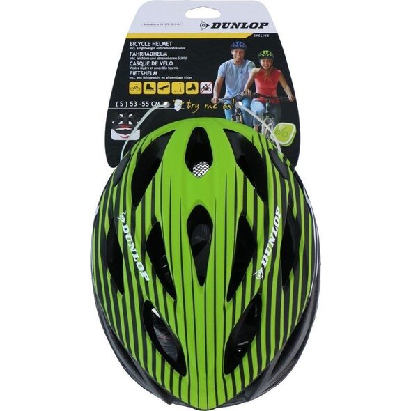 Dunlop KASK ROWEROWY REGULOWANY DUNLOP R.L ZIELONY