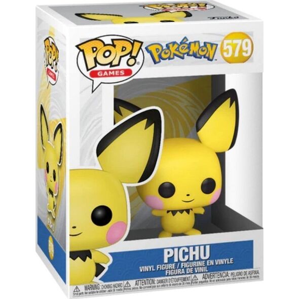 Figurka Figurka kolekcjonerska FUNKO POP! Pokemon Pichu (flokowana)