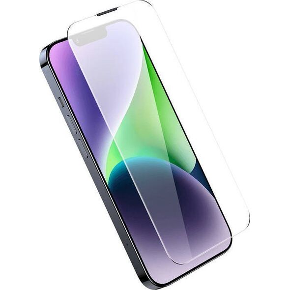 Baseus Szkło hartowane Baseus Corning do iPhone 13 Pro Max/14 Plus z filtrem przeciwpyłowym
