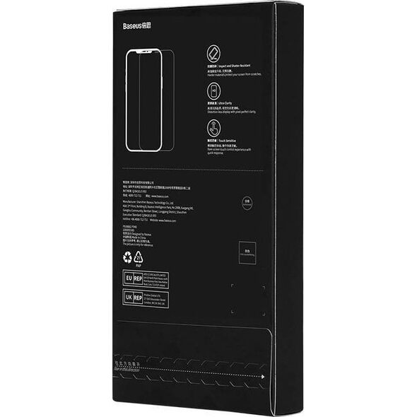 Baseus Szkło hartowane Baseus Corning do iPhone 14 Pro Max z filtrem przeciwpyłowym