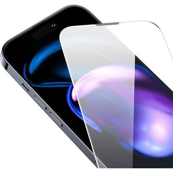 Baseus Szkło hartowane Baseus Corning do iPhone 14 Pro z filtrem przeciwpyłowym