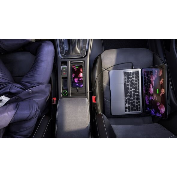 Ładowarka Goobay Goobay Dual-USB Car Fast Charger USB-C