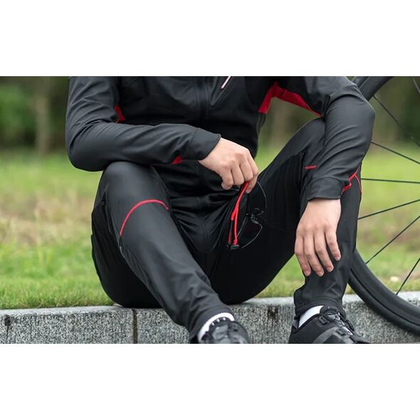 RockBros Spodnie rowerowe długie Rockbros 20420331003 (czarne)