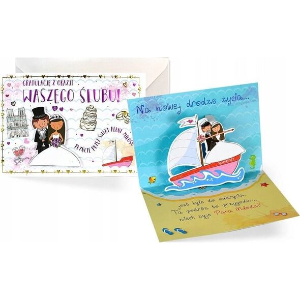 KUKARTKA KARNET SLUB PU-007