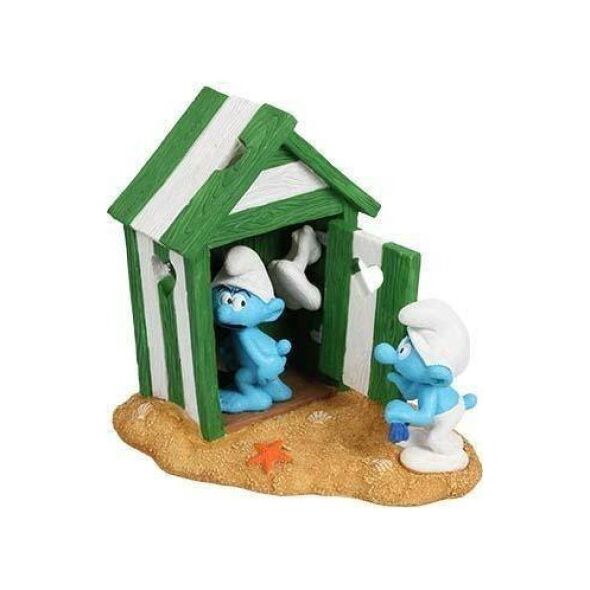 Aqua Nova Aqua Della Ozdoba Smerf W Chatce 14x11x14cm