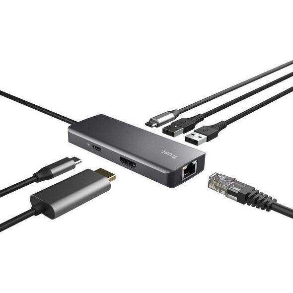 Stacja/replikator Trust Multi-port USB-C (24968)