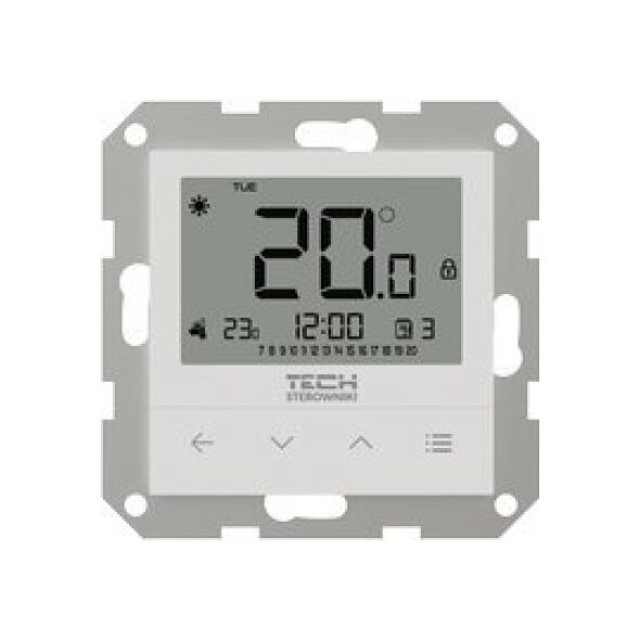 Tech Przewodowy regulator pokojowy, dwustanowy do systemów ramkowym F-4Z v1 STF-4ZV1WH