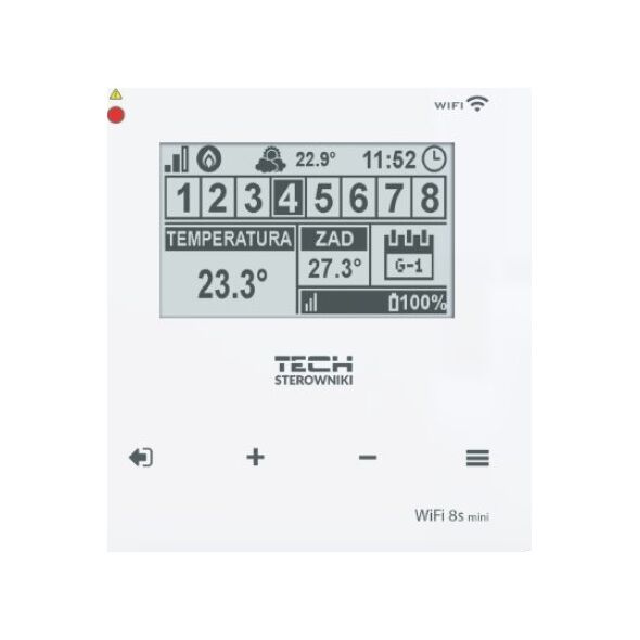 Tech moduł WIFI do sterowania siłownikami elektrycznymi, biały (STWIFI8SPWH)