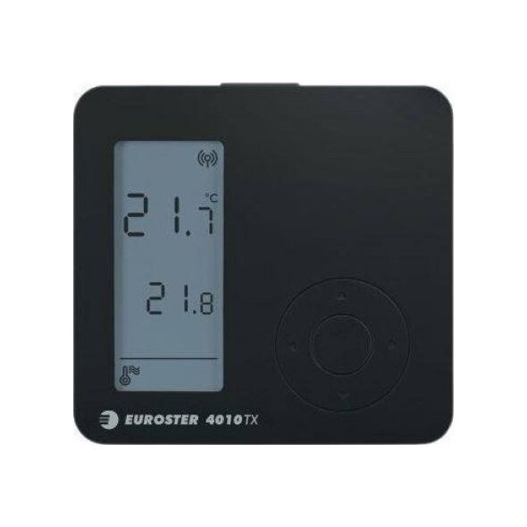 Euroster bezprzewodowy regulator E4010 TXRX, czarny E4010TXRXB
