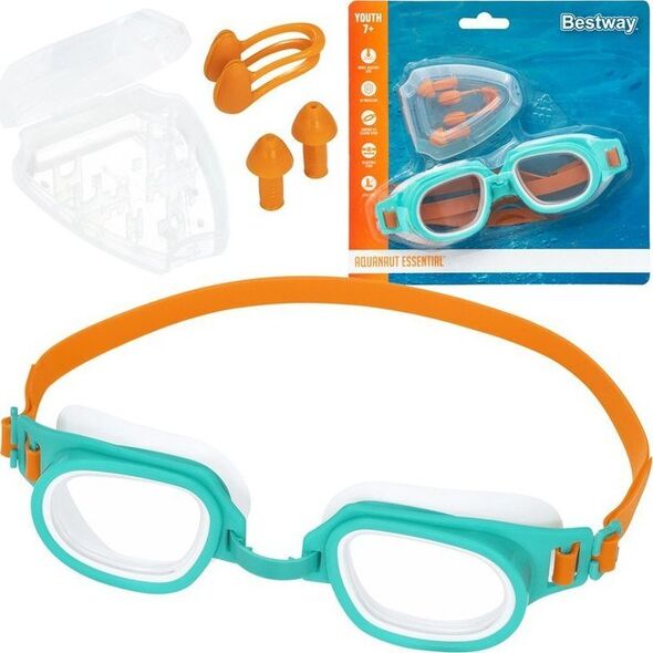 Bestway Okulary pływackie z Zatyczkami BESTWAY Aquanaut Essential