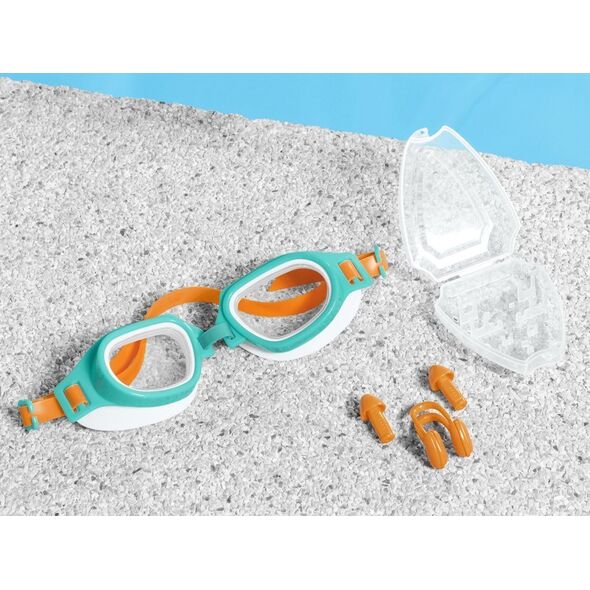 Bestway Okulary pływackie z Zatyczkami BESTWAY Aquanaut Essential