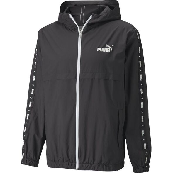 Kurtka męska Puma ESS+TAPE Windbreaker czarna r. L
