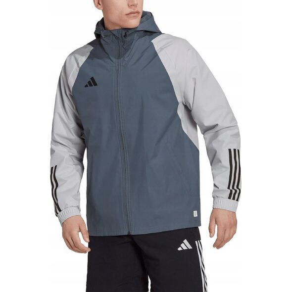 Kurtka męska Adidas Tiro 23 Competition All Weather szara r. L