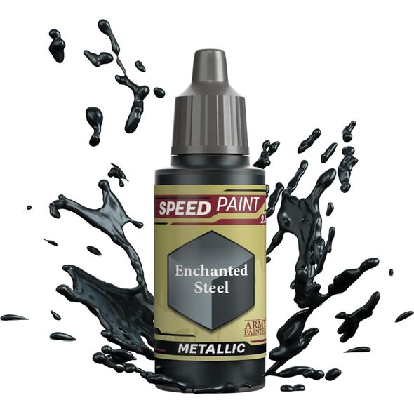 Army Painter FARBKA ARMY PAINTER SPEEDPAINT METALLIC 2.0: ENCHANTED STEEL